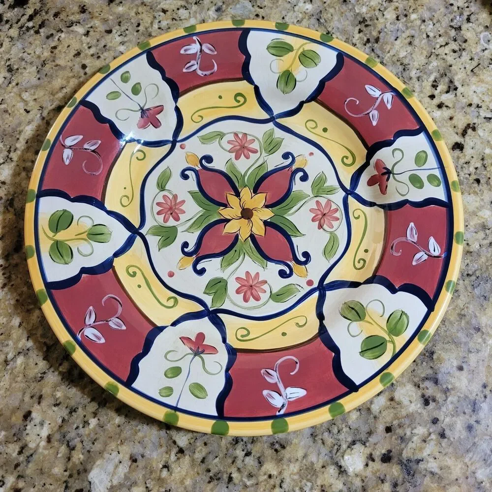 Pier 1 Vallarta Chop Charger Plate 13 1/4